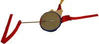 PILOT CHUTE LOCKING ROD AND