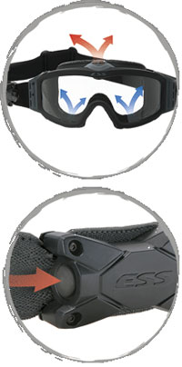 ESS PROFILE TURBO FAN GOGGLE